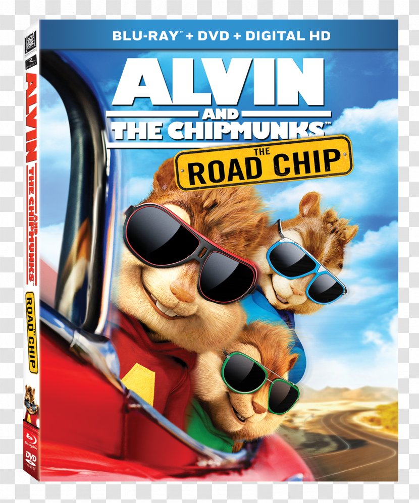 Blu-ray Disc Alvin And The Chipmunks In Film Simon - Advertising - Disney Chipmunk Transparent PNG