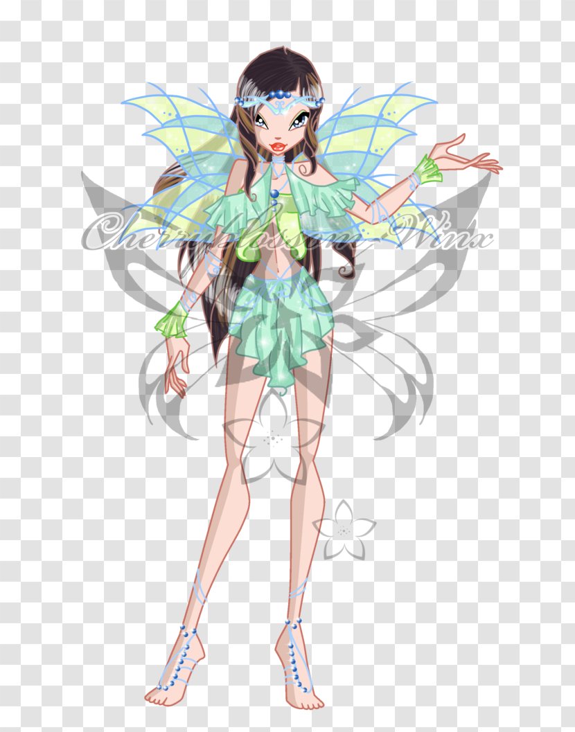 Fairy Tecna Winx Club - Flower - Season 6Fairy Transparent PNG