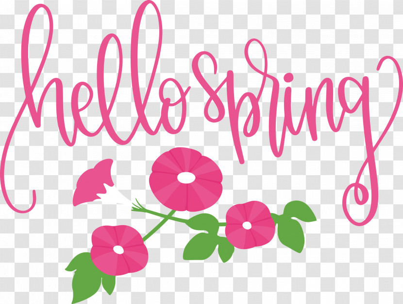 Hello Spring Spring Transparent PNG