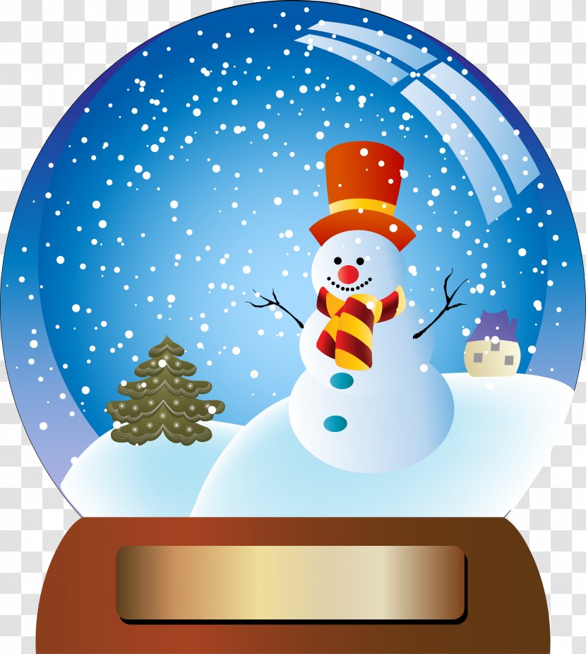 Santa Claus Christmas Tree Snowball Clip Art - Ornament - Snowman Transparent PNG