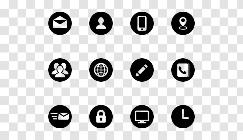 Icon Design Experience Clip Art - Social Media Black And White Transparent PNG