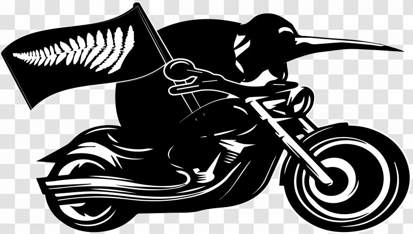 Motorcycle Accessories Sturgis Rally Motor Vehicle - Black And White Transparent PNG