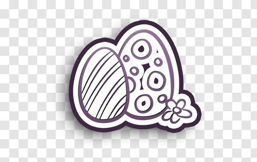 Chicken Icon Decorated Easter - Coloring Book - Line Art Transparent PNG