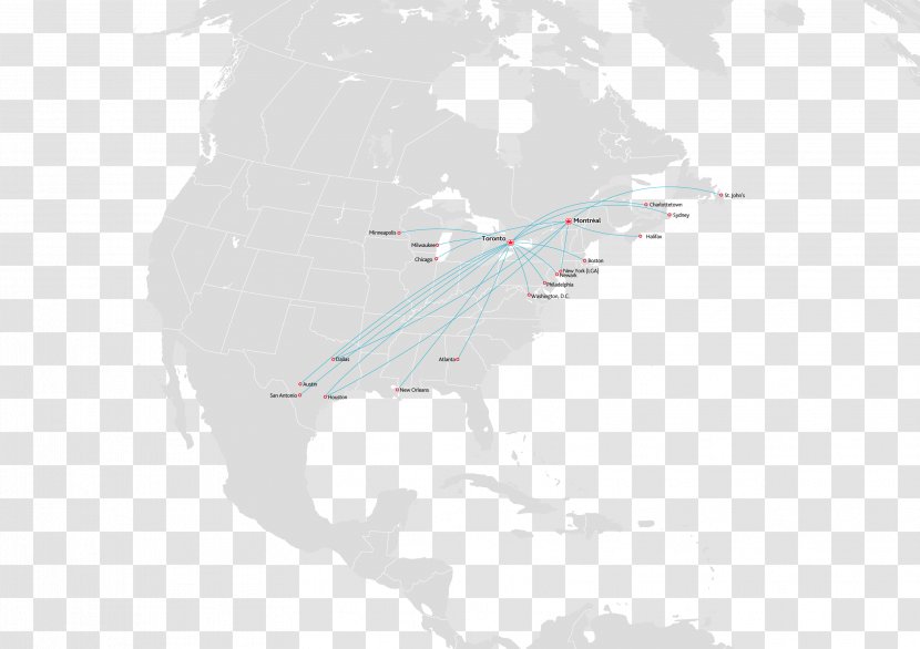 Organization Of American States Ibero-American Canada University Montpellier 1 - Sky - Aircraft Route Transparent PNG