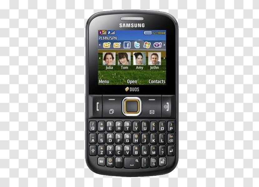 Samsung Chat 335 Galaxy Ace Plus S Ch@t 222 - Mobile Device Transparent PNG