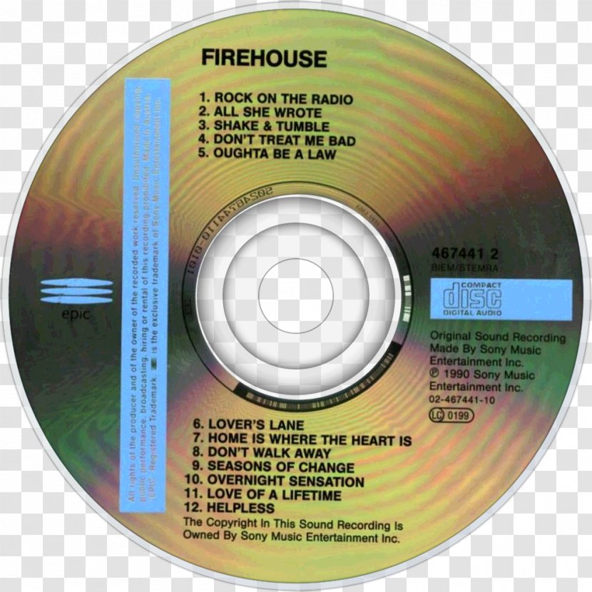 Compact Disc The One Thing Brand Disk Storage - FIRE HOUSE Transparent PNG