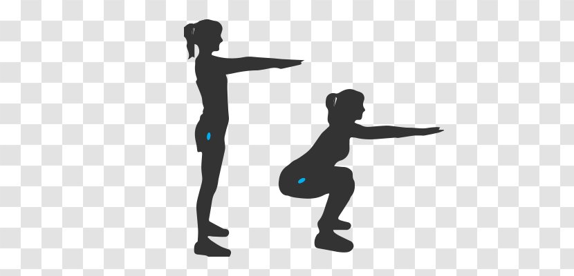 Squat Exercise Physical Fitness Jumping Jack Centre - Arm - Gym Squats Transparent PNG
