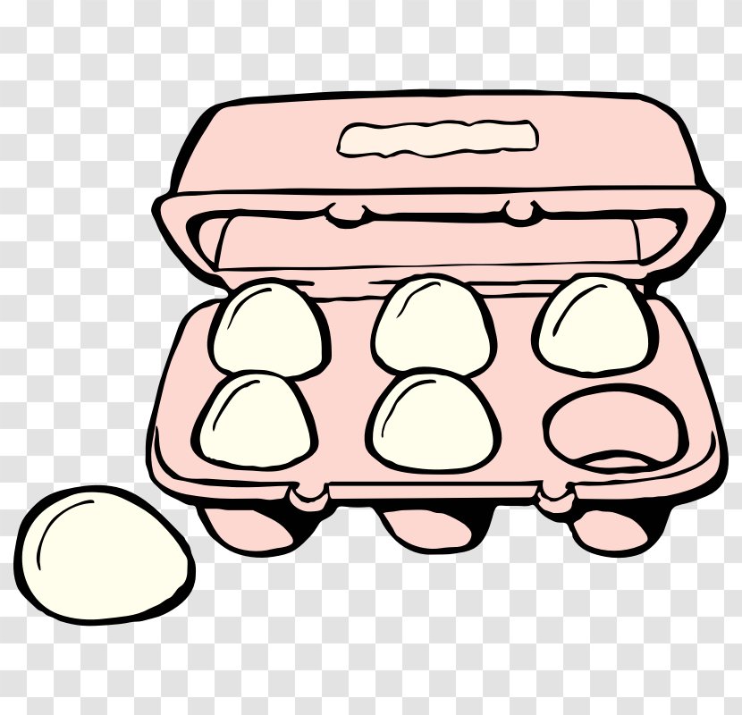 Fried Egg Clip Art Carton Chicken - Decorating Transparent PNG