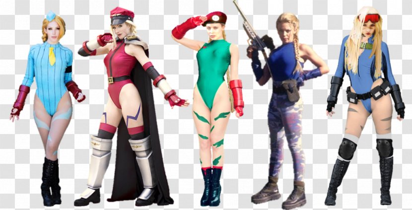 Cammy Street Fighter Cosplay Character - Silhouette - Cartoon Transparent PNG