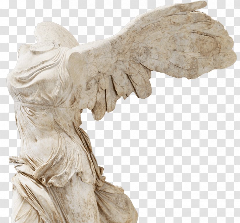Winged Victory Of Samothrace Musée Du Louvre Marble Sculpture Art - Jaw - Painting Transparent PNG