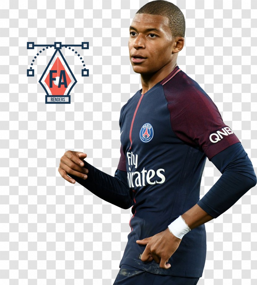 Kylian Mbappé Paris Saint-Germain F.C. France National Football Team Jersey Transfer - Clothing - Mbappe Transparent PNG