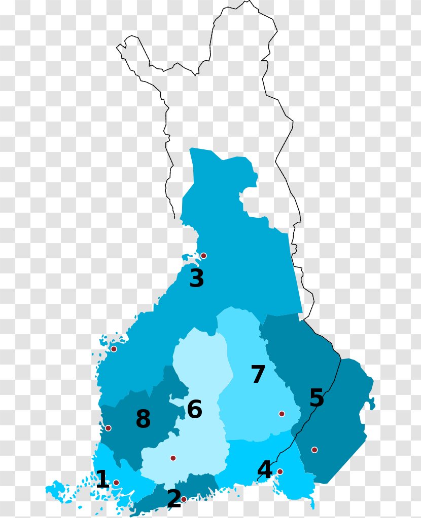 Turku And Pori Province Viborg Nyslott County Savonia Ostrobothnia Vaasa - Finland - Of Transparent PNG