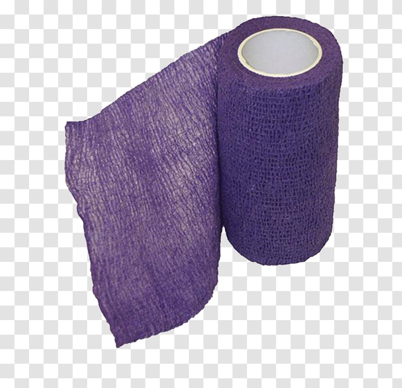 Woolen Syrvet Canada Bandage - Lilac Transparent PNG
