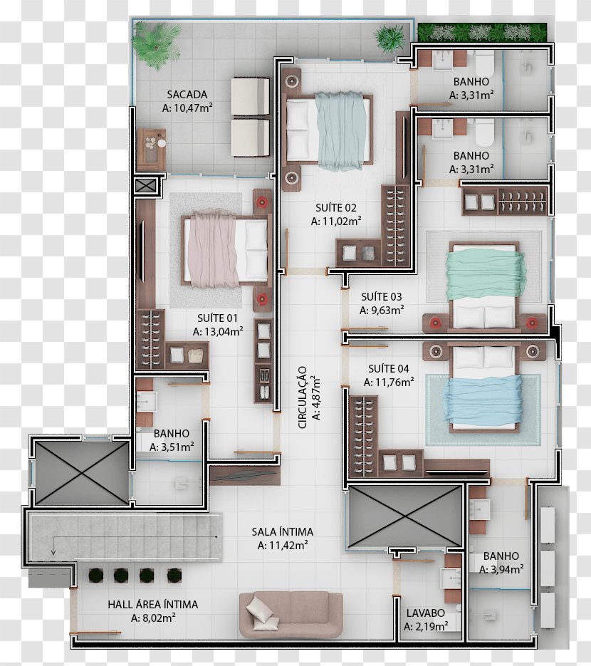 Floor Plan - Schematic - Design Transparent PNG