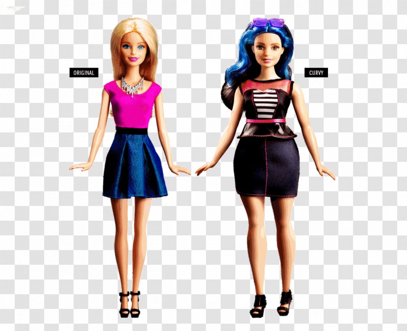 Barbie Petite Size Mattel Doll Toy - Frame Transparent PNG