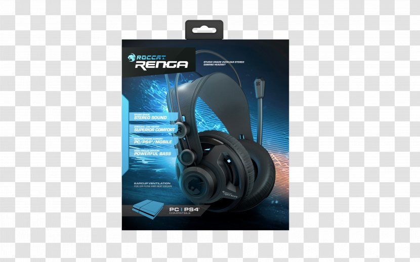 ROCCAT Renga Headphones Audio Gamer - Roccat Kiro Transparent PNG
