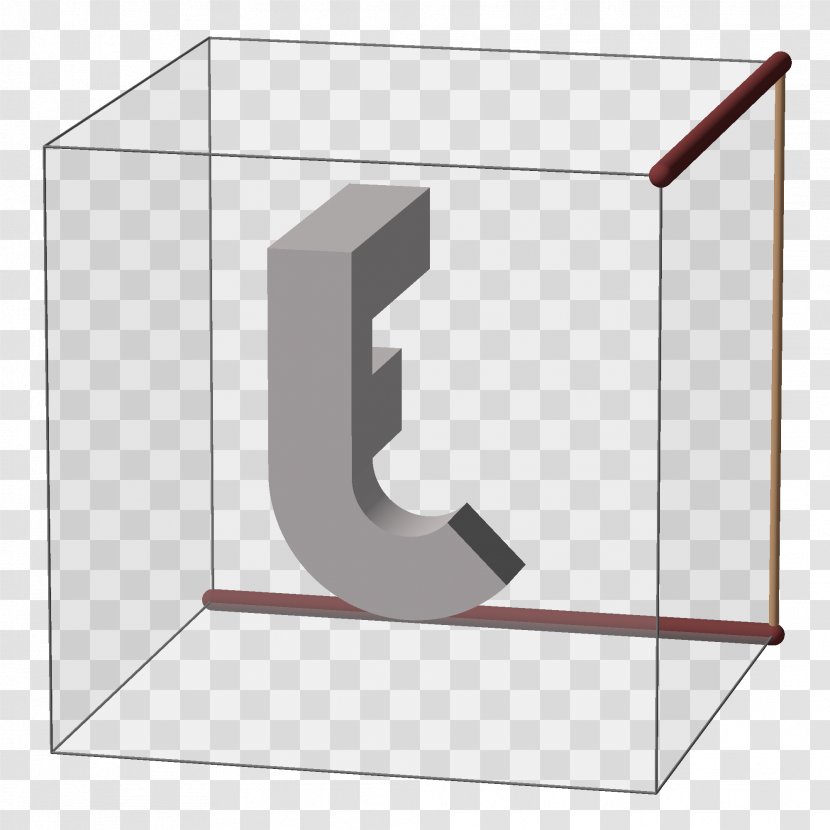 Table Right Triangle Line - Angle - Blue Cube Transparent PNG