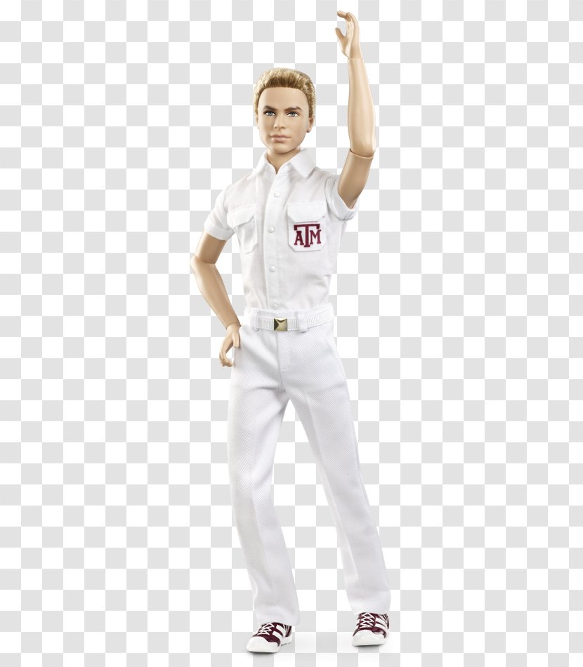 Texas A&M University Ken Barbie Aggie Yell Leaders Doll Transparent PNG