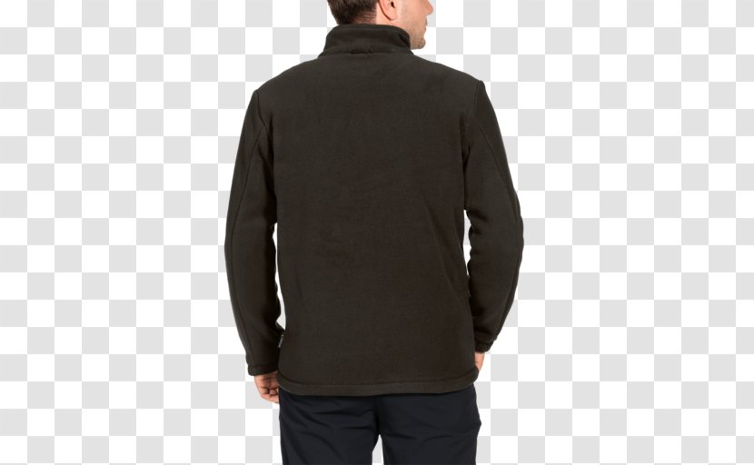 Jacket Polar Fleece Cardigan Sweater Wool - Coat Transparent PNG
