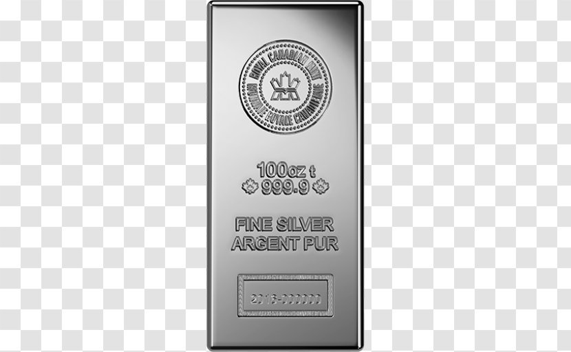 Royal Canadian Mint Silver Ounce Bullion - Metal Transparent PNG