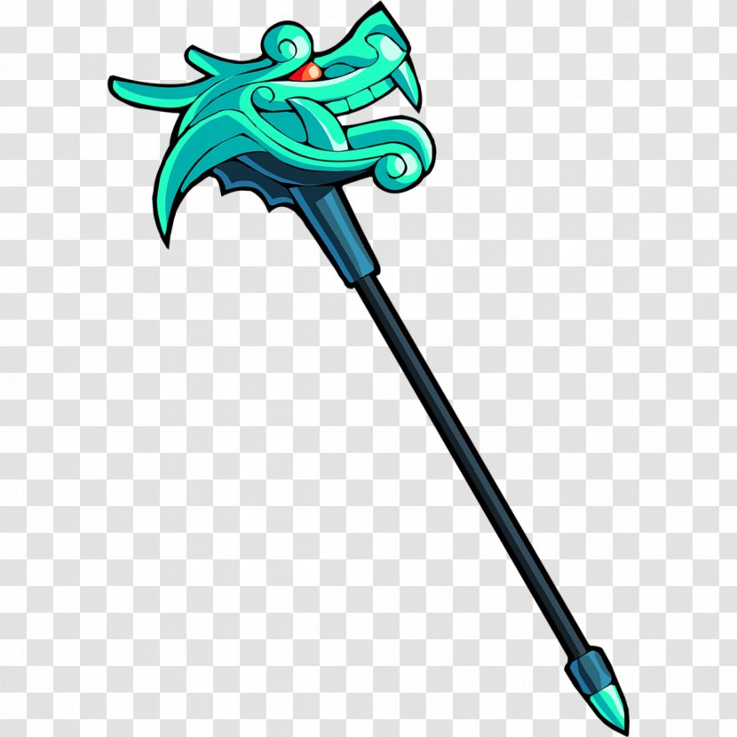 Dragon Background - Brawlhalla - Axe Ski Poles Transparent PNG