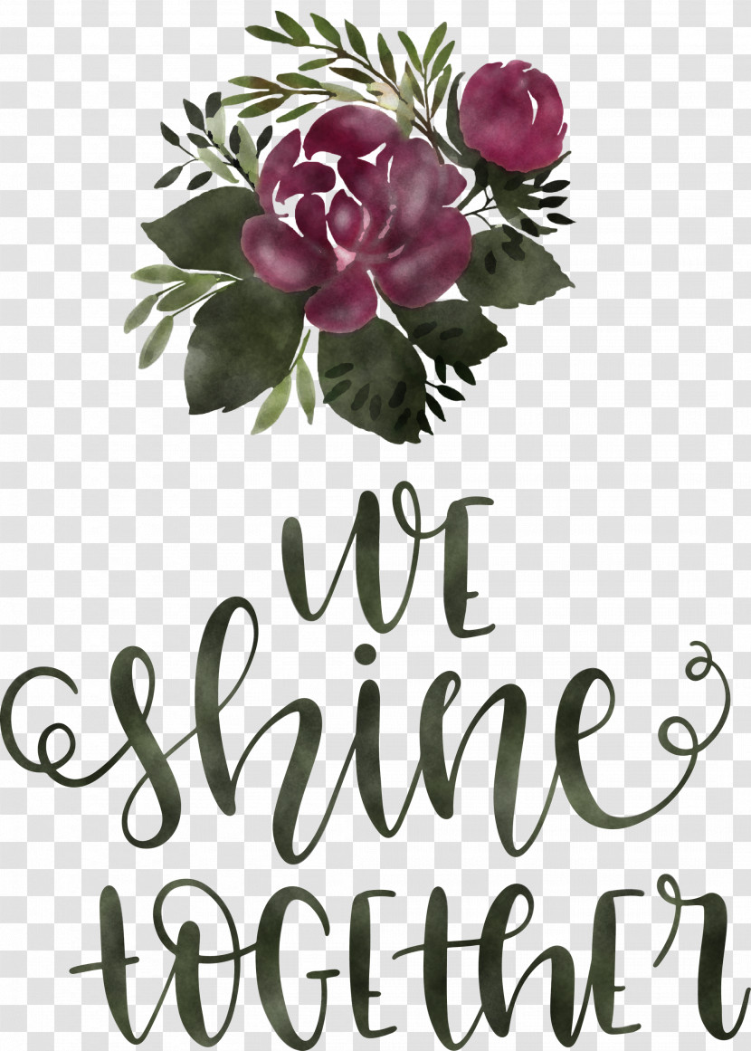 We Shine Together Transparent PNG