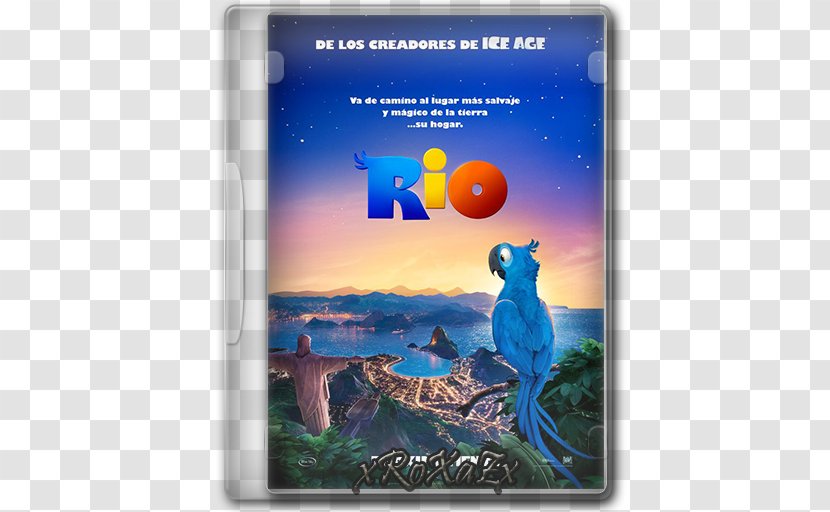 Blu-ray Disc Linda Rio 3D Film - Animation - Guacamayo Transparent PNG