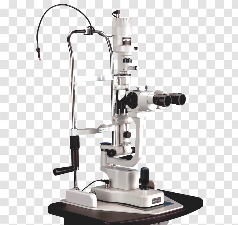 Microscope Slit Lamp Ophthalmology Eye Haag-Streit Holding - Exam Transparent PNG