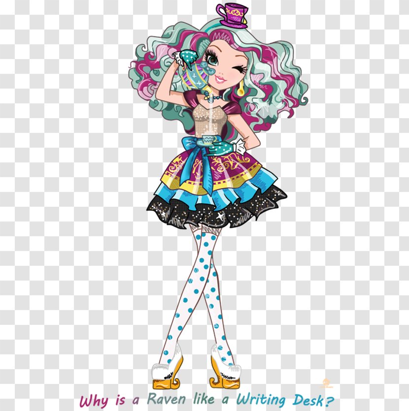The Mad Hatter Ever After High YouTube Snow White Art - Costume - Youtube Transparent PNG
