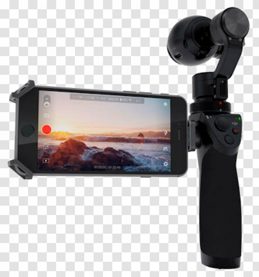 Osmo Hand-held Camera Gimbal 4K Resolution - Gadget - Flashlight Transparent PNG