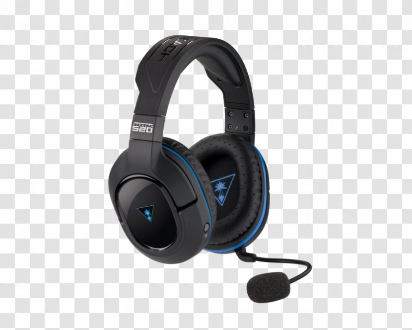 Turtle Beach Ear Force Stealth 520 PlayStation 4 Corporation 700 Headset - Playstation - Headphones Transparent PNG