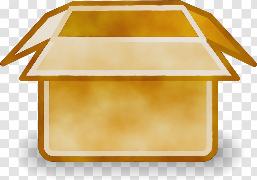 Yellow Clip Art Table Roof Transparent PNG