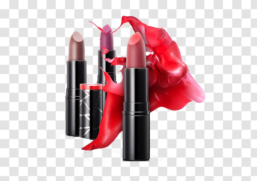 Cosmetics Lipstick Make-up Eye Shadow - Makeup - Supplies Transparent PNG