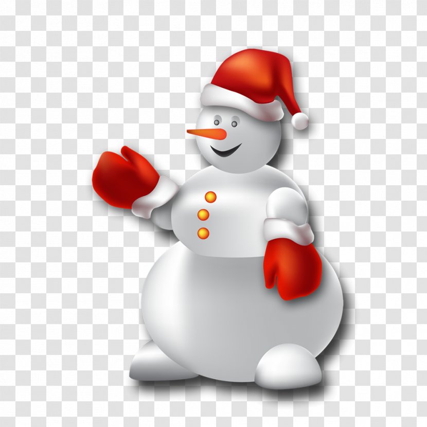 Snowman Santa Claus Clip Art - Gratis - Creative Transparent PNG