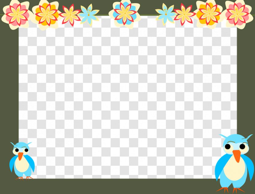 National Primary School Kindergarten Fable Child - Holiday - Free Blue Borders And Frames Transparent PNG