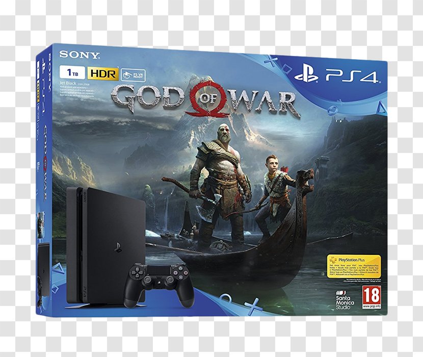 God Of War III Sony PlayStation 4 Slim - Terabyte - Ps4 Transparent PNG