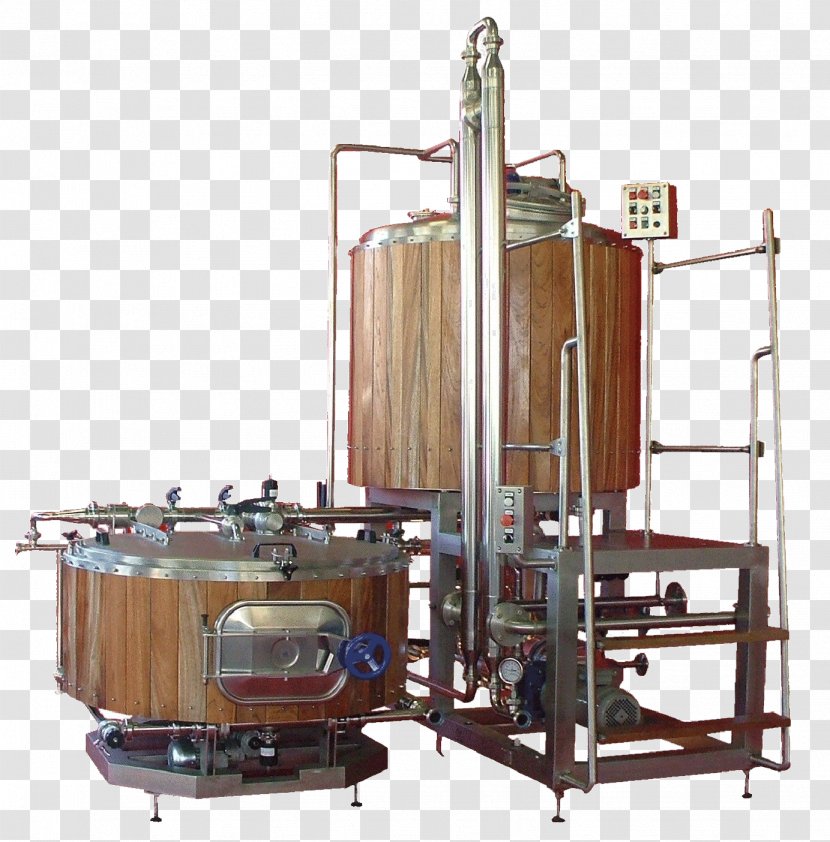 Beer Brewing Grains & Malts Microbrewery Manufacturing - Lautering - Factory Transparent PNG