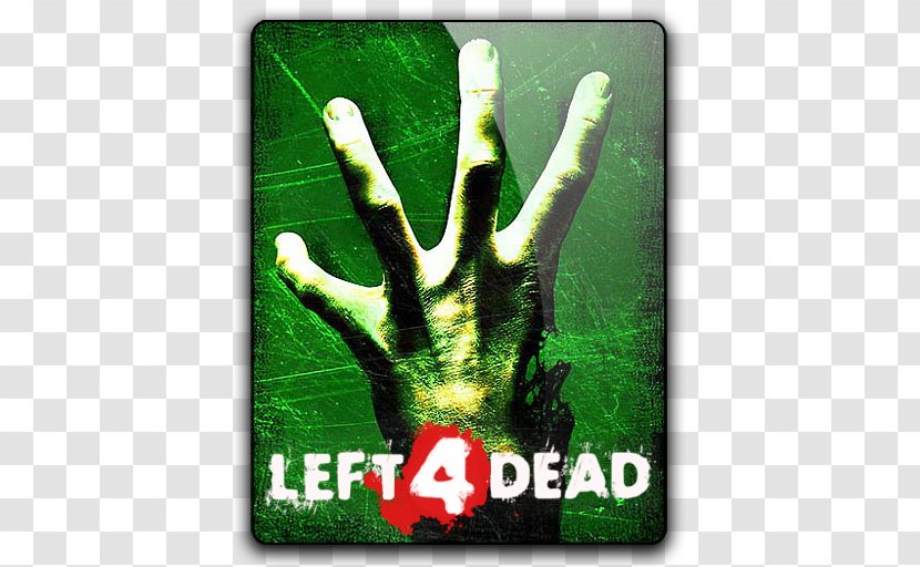 Left 4 Dead 2 Xbox 360 Video Game Cooperative Gameplay - Finger Transparent PNG