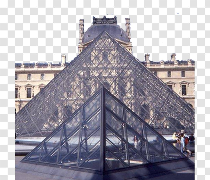 Musxe9e Du Louvre Pyramid Building Architecture - Paris Two Transparent PNG