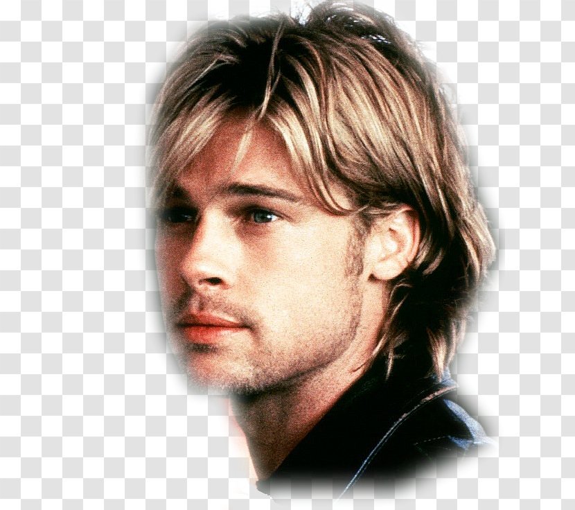 Brad Pitt Filmography Hollywood Growing Pains Film Producer - Layered Hair Transparent PNG