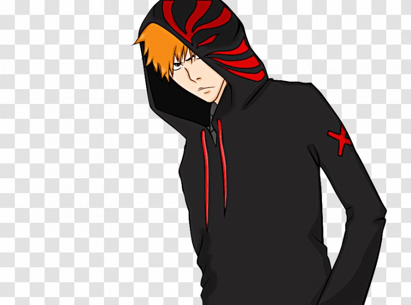 Hoodie T-shirt Jacket Outerwear - Joint - Ichigo Kurosaki Transparent PNG