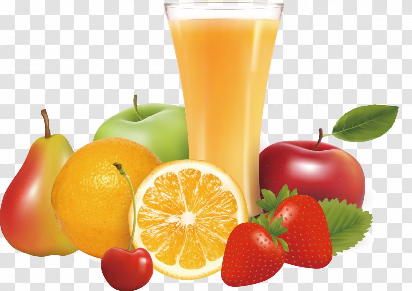 Orange Juice Apple Fruit - Vegetable - Fresh Transparent PNG