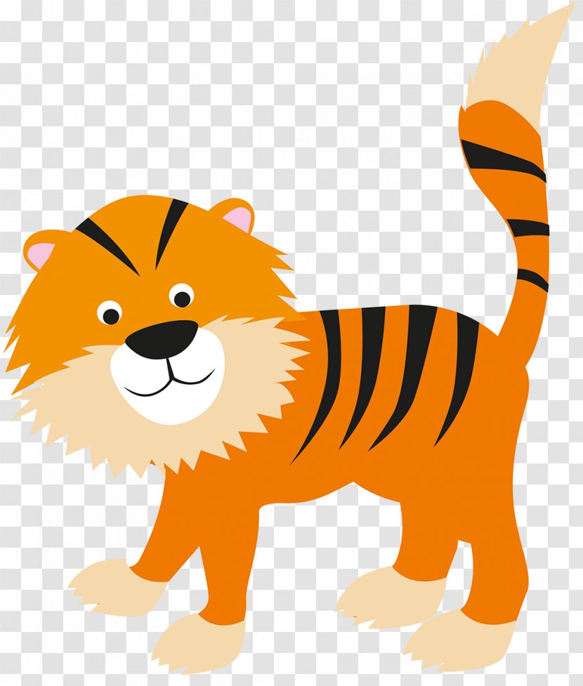 Royalty-free Cartoon Clip Art - Royaltyfree - Tiger Transparent PNG