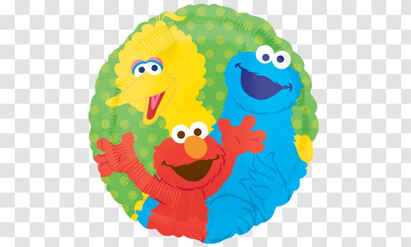 Elmo Cookie Monster Street Gang: The Complete History Of Sesame Big Bird Balloon Transparent PNG