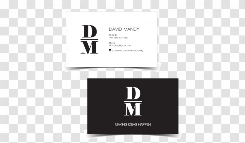 Logo Brand - Decoration Company Business Card Transparent PNG