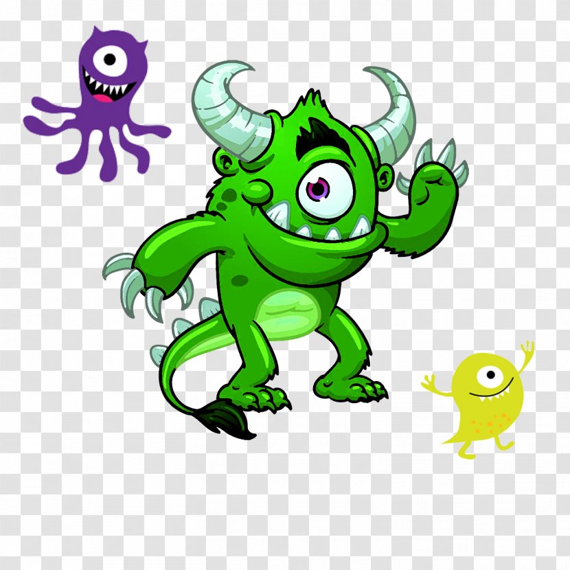 Green Monster Computer File - Mythical Creature Transparent PNG