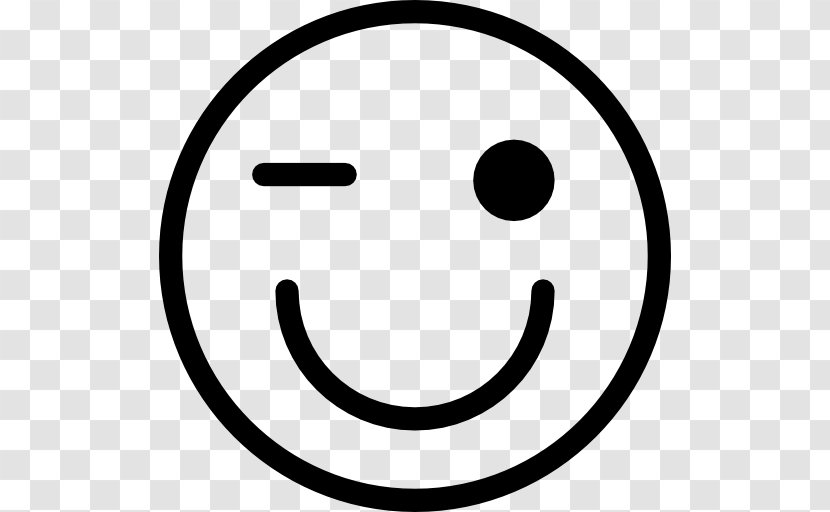 Smiley Emoticon Wink - Emotion Transparent PNG
