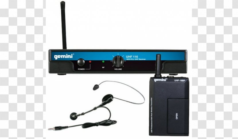 Wireless Microphone Gemini Sound Products Disc Jockey - Electronics Transparent PNG