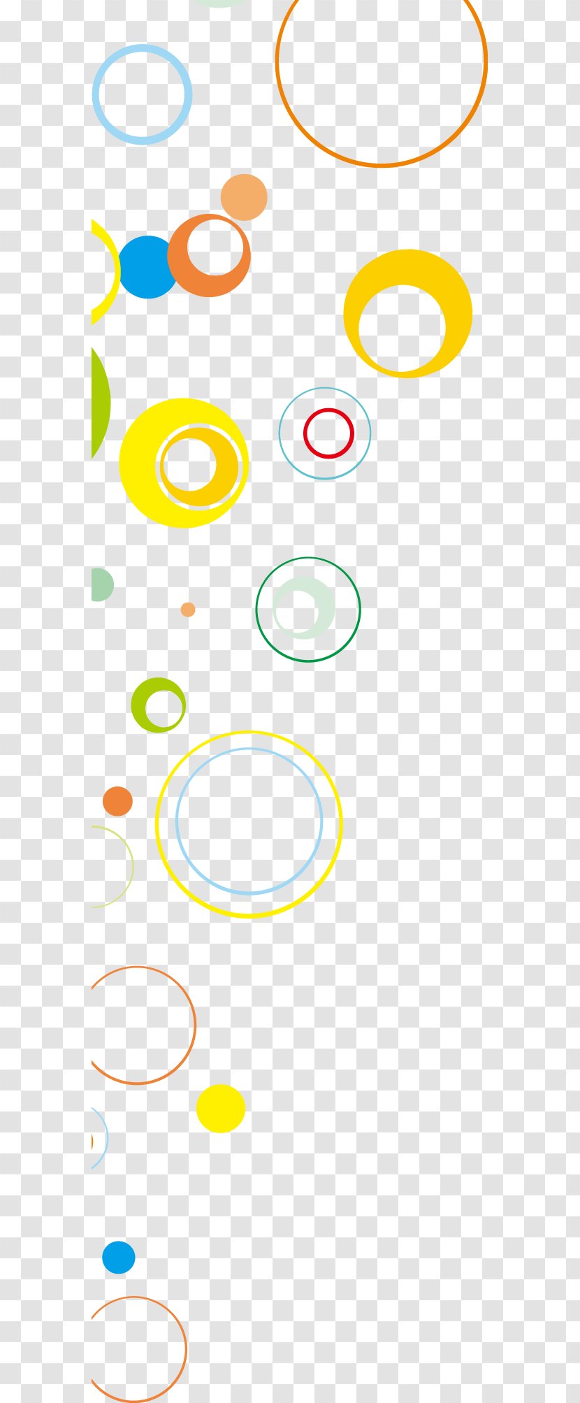 Creative Business Card Circle Color Shading - Wheel - Resource Transparent PNG
