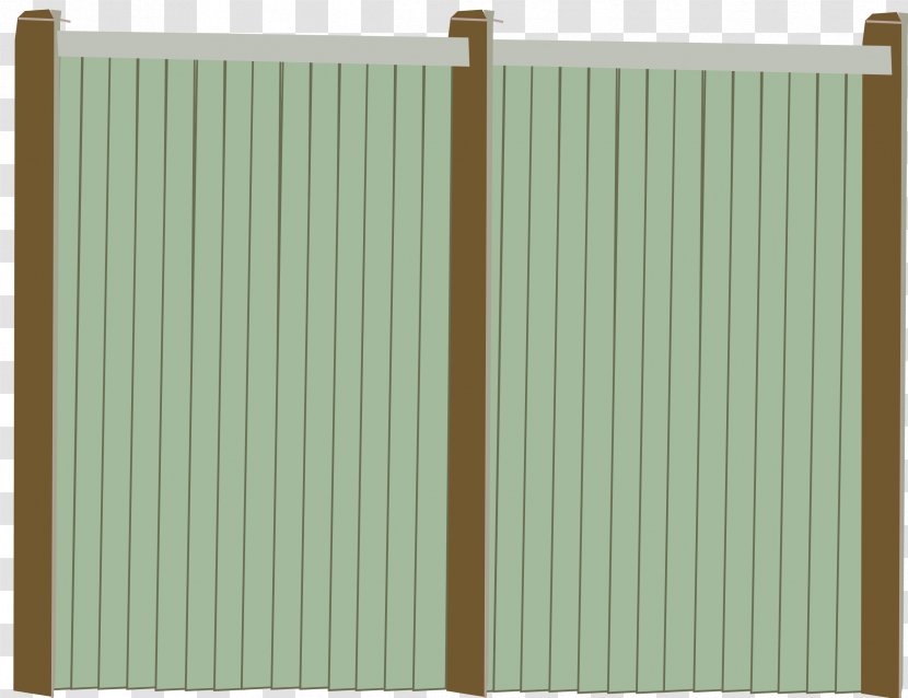 Picket Fence Wood Clip Art Transparent PNG